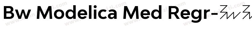Bw Modelica Med Regr字体转换